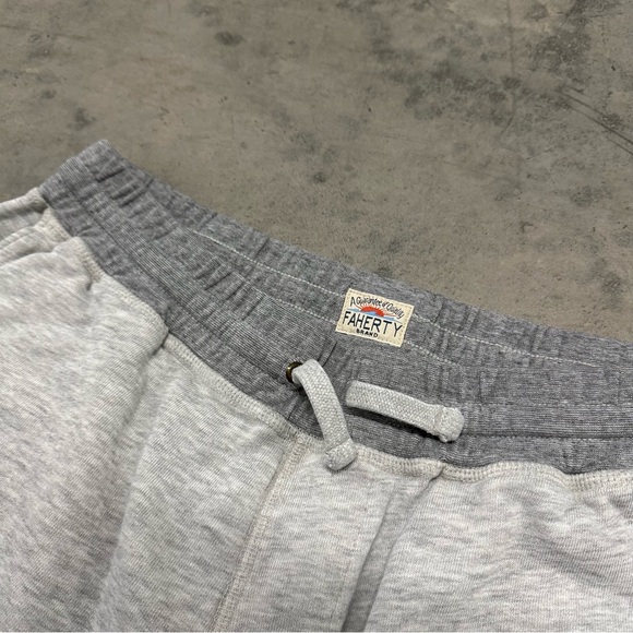 Faherty Men’s Whitewater Sweat Shorts Gray - Picture 3 of 11